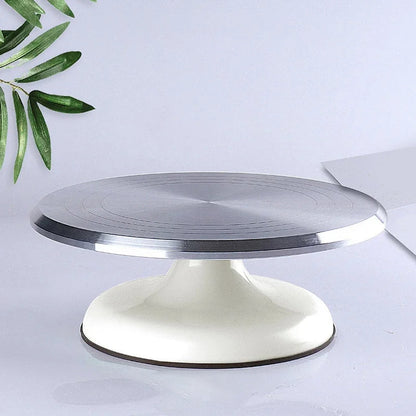 Baking Tools Aluminum Alloy Cake Turntable Cake Mounting Table | Bowlift