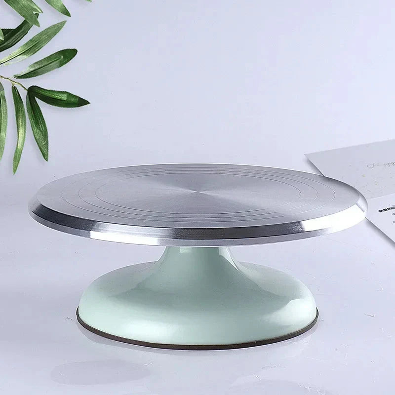 Baking Tools Aluminum Alloy Cake Turntable Cake Decorating Table | Skanto