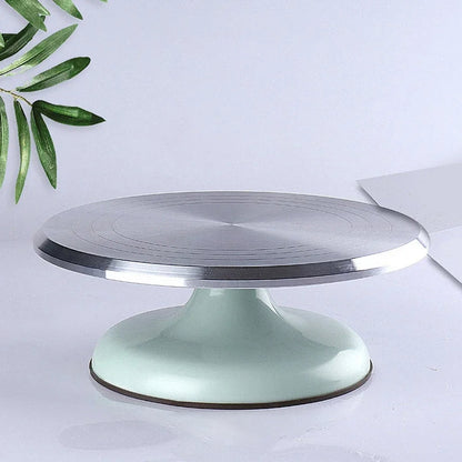 Baking Tools Aluminum Alloy Cake Turntable Cake Mounting Table | Bowlift