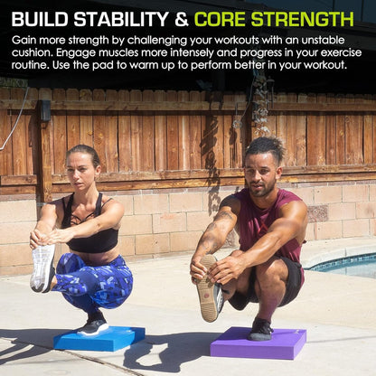 Skanto | BalancePro – Anti-Slip Foam Mats for Balance, Yoga, and Stability Training