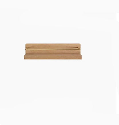 Skanto | BAMBOORA – Bamboo Wall-Mounted Coat Rack with Shelf for Smart Storage