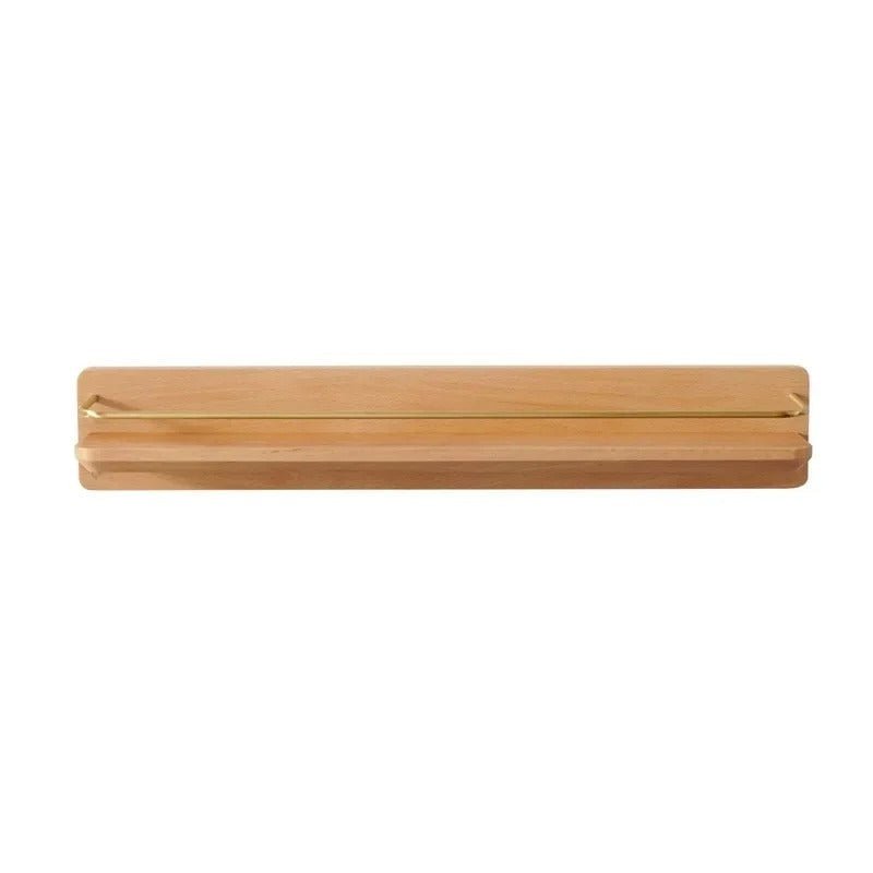 Skanto | BAMBOORA – Bamboo Wall-Mounted Coat Rack with Shelf for Smart Storage