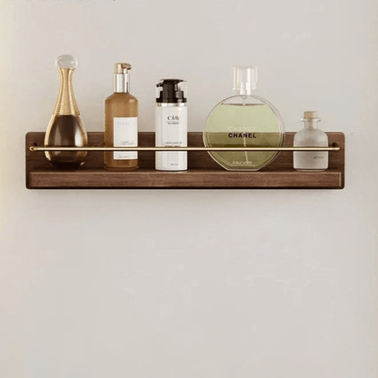 Skanto | BAMBOORA – Bamboo Wall-Mounted Coat Rack with Shelf for Smart Storage
