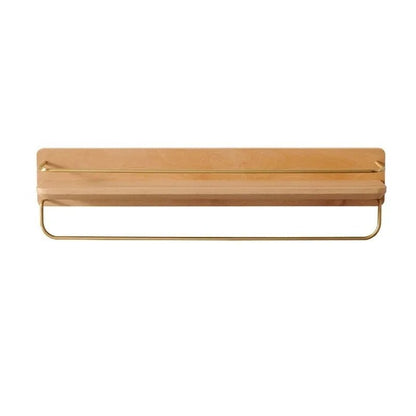 Skanto | BAMBOORA – Bamboo Wall-Mounted Coat Rack with Shelf for Smart Storage