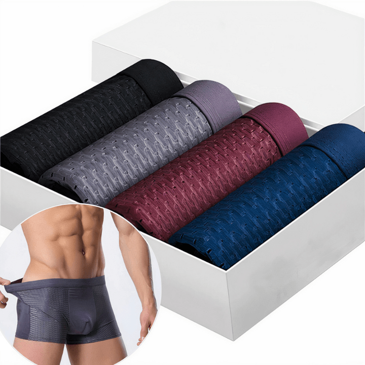 Skanto | BAMBOOWEAR – Men's Bamboo Boxer Shorts for Ultimate Comfort