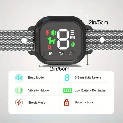 BarkPro • Touch Screen Dog Bark Collar - Touch Screen Dog Bark Collar - BowLift