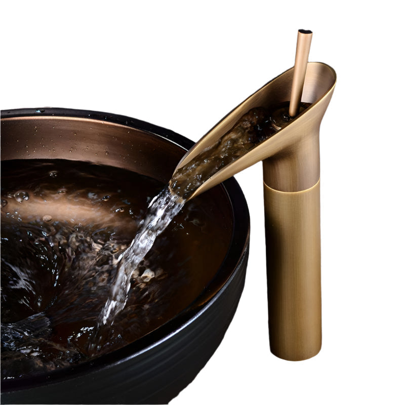 AquaCascade Waterfall Faucet for Sink Skanto