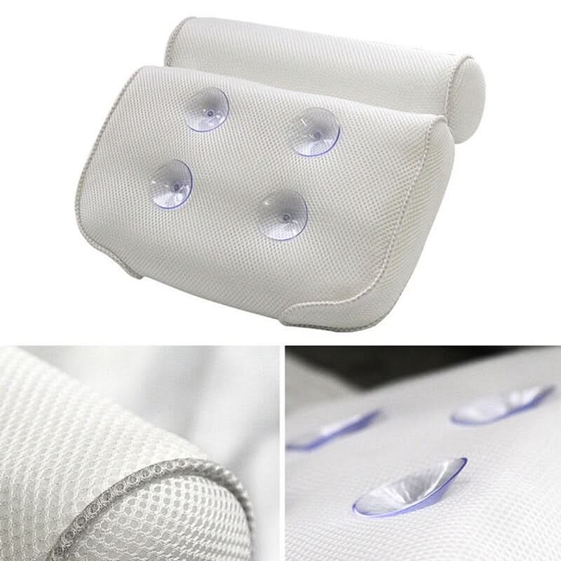 Skanto | NeckCush Bath Pillow – Ergonomic Neck & Head Support