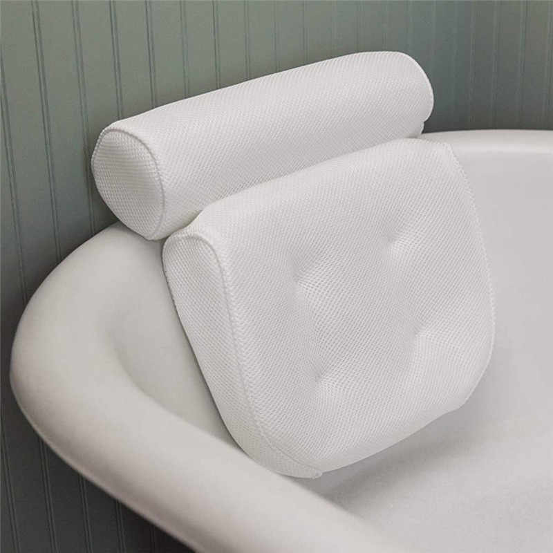 Skanto | NeckCush Bath Pillow – Ergonomic Neck & Head Support