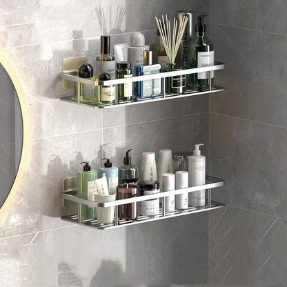 Bathroom shelves (without drilling)