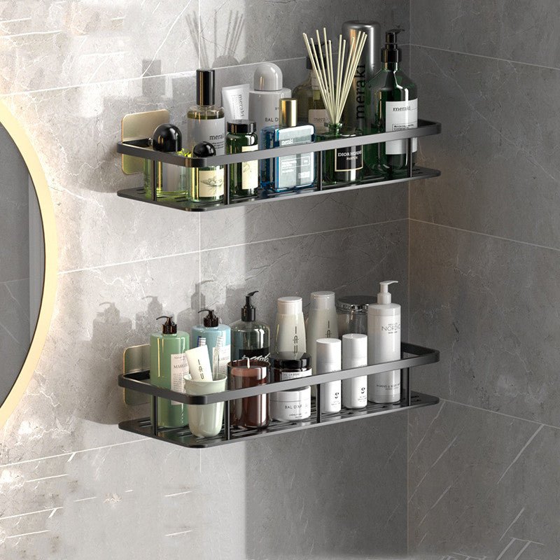 Bathroom shelves (without drilling)