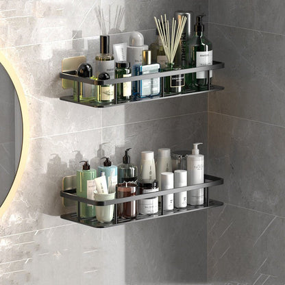 Bathroom shelves (without drilling)