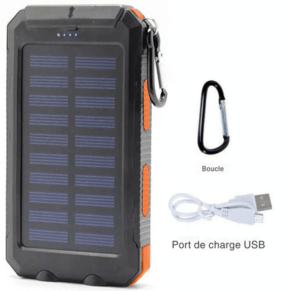 BowLift | Waterproof Shockproof Solar Battery 10,000 mAh | Solar Rechargeable