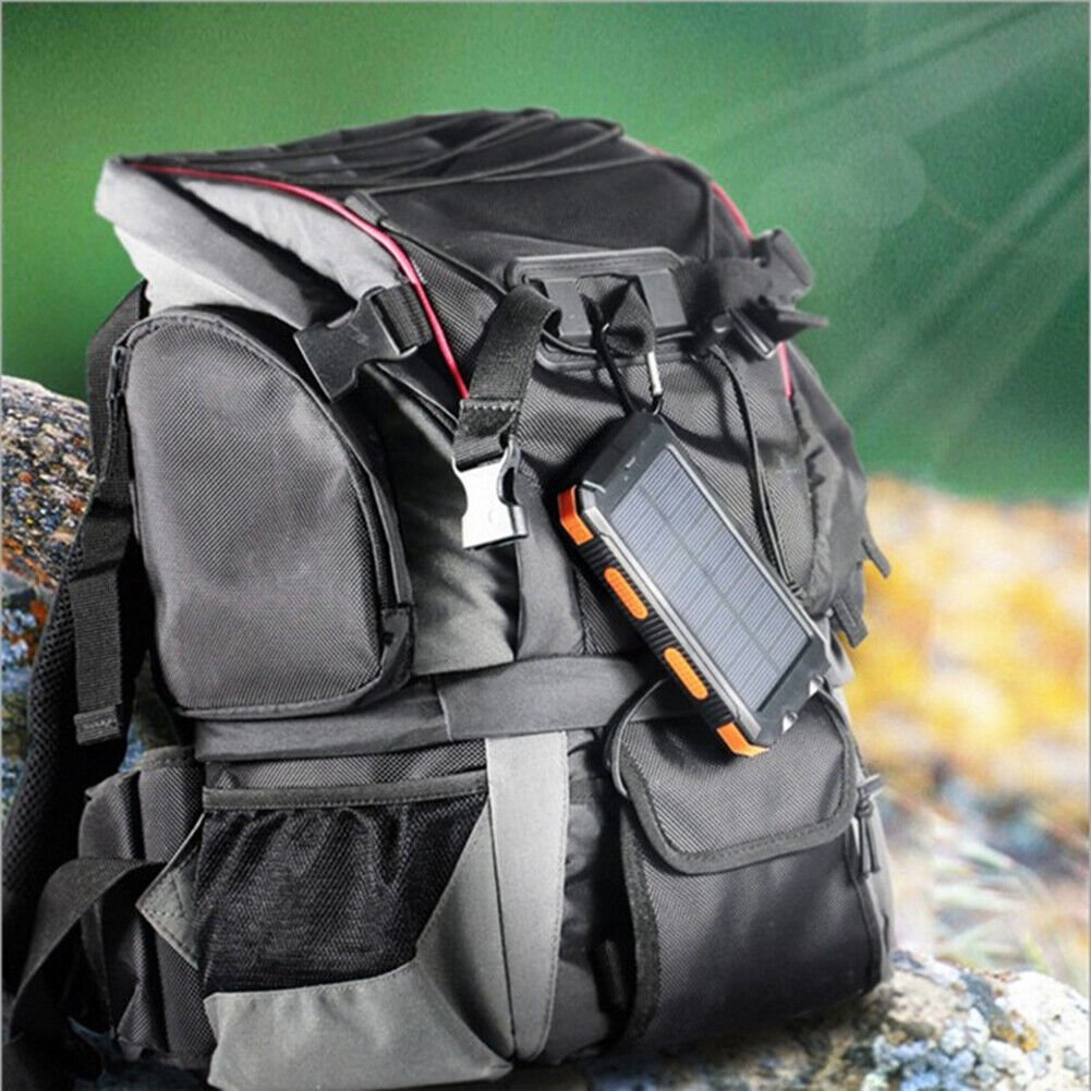 Skanto | Waterproof Shockproof Solar Battery 10 000 mAh | Solar Rechargeable