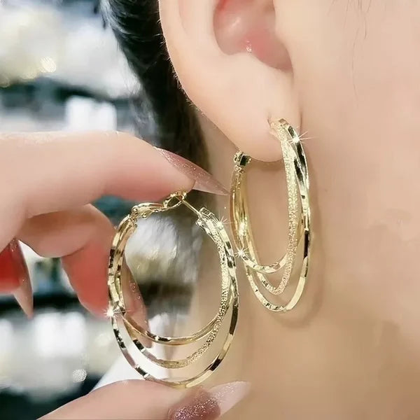 BowLift | Multi-layered hoop earrings