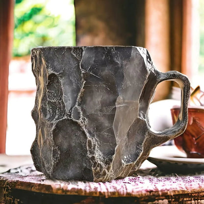 BowLift | Handmade Coffee Mugs made of Mineral Crystal, Insulated, Microwave Safe, 350-450 ml