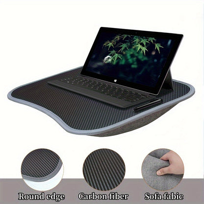 Skanto | Portable Laptop Table with Soft Base – For Bed, Sofa, and On the Go