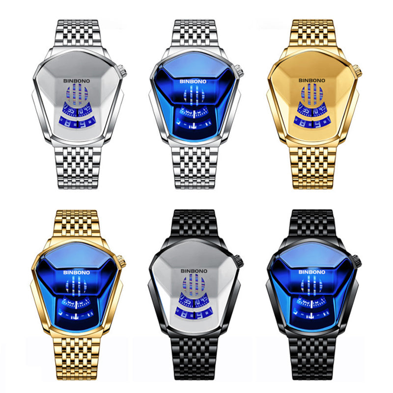 BowLift | Men's Diamond Style Quartz Watch