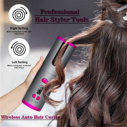 BowLift | Wireless Auto Rotation Curling Iron