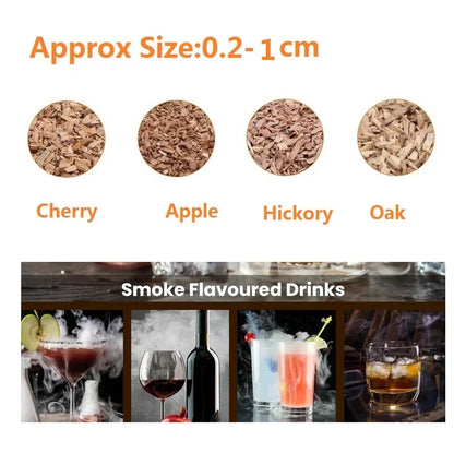 BBQ Flavoring Chips for Smoker Grill Kiln-Dried Natural Smoking Wood | Bowlift