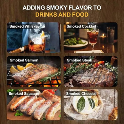 BBQ Flavoring Chips for Smoker Grill Kiln-Dried Natural Smoking Wood | Bowlift
