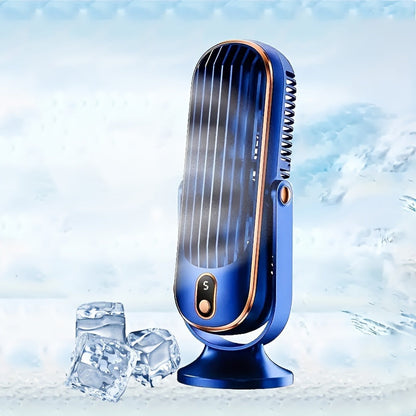 Portable Air Conditioner Fan - Large Battery, Dual Motor, 5-Speed Air Cooler with 720° All-around Air Blower - Ideal for Office, Camping, Outdoor RV, USB Fan - Great Gift for Thanksgiving, Halloween, Christmas | Brehn