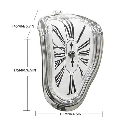 Sandsberg | Melting Wall Clock | Surreal Distorted Design
