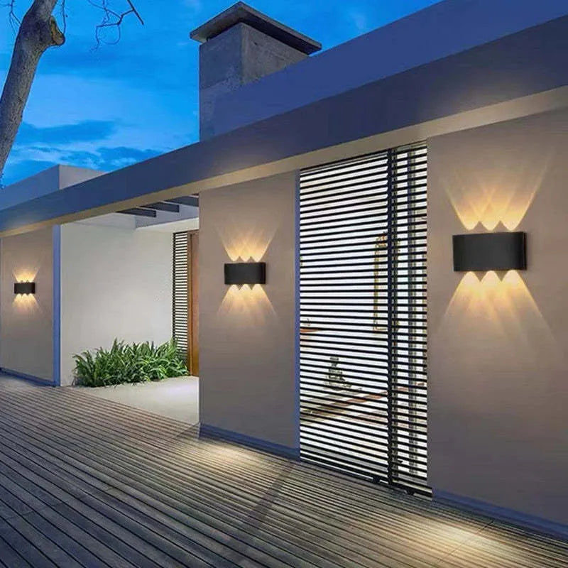 Skanto | Modern White LED Waterproof Wall Lamp
