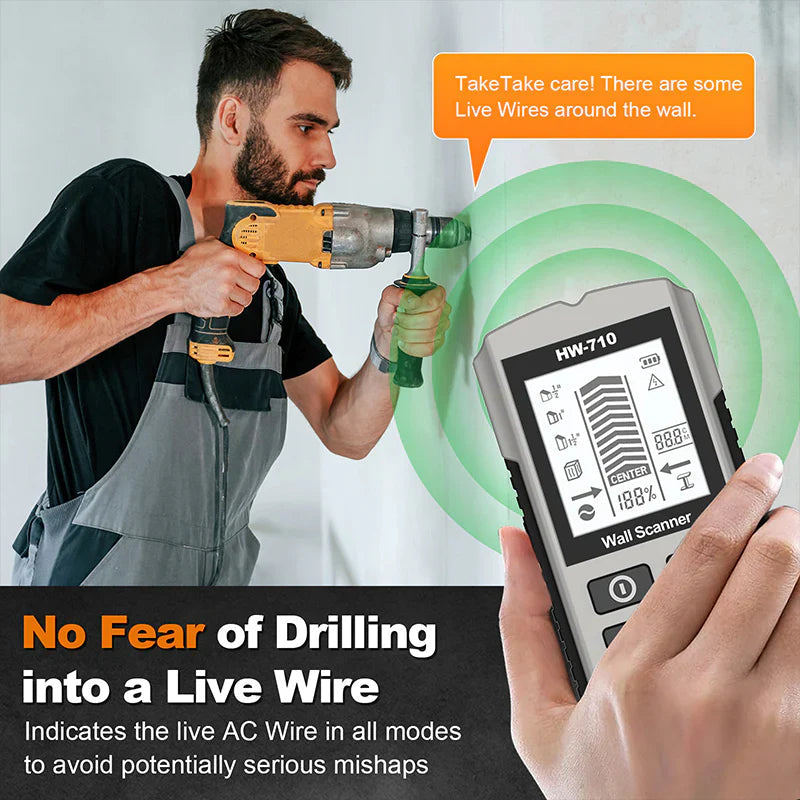 BowLift | WallGuard Pro – Immediately and safely detect concealed pipes and cables