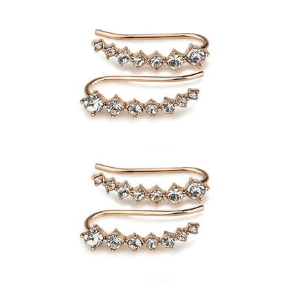 Skanto | Seven Star Diamond Stud Earrings