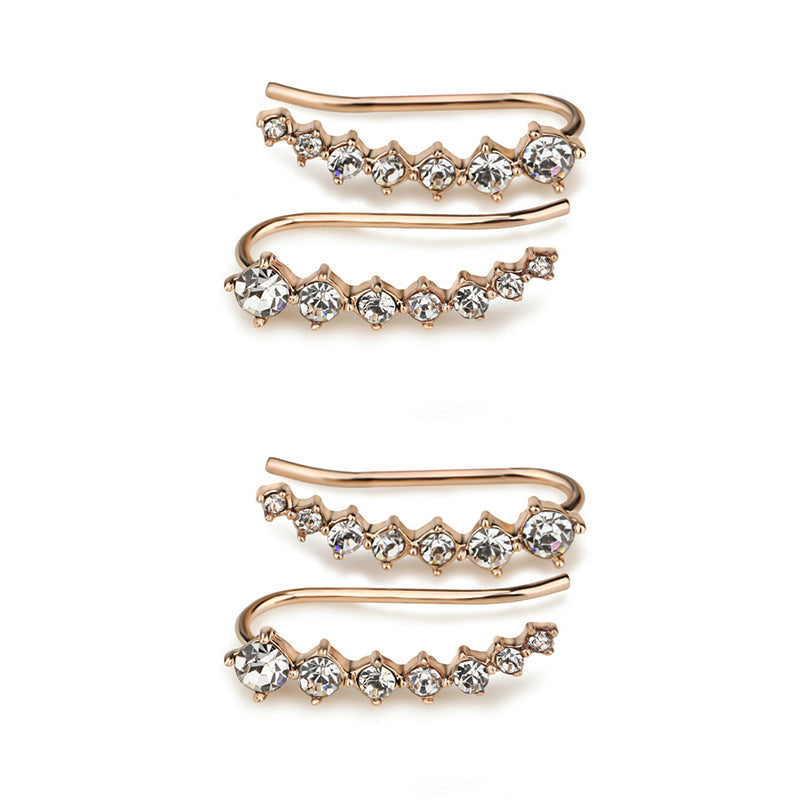 Skanto | Seven Star Diamond Stud Earrings