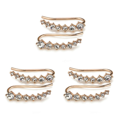 Skanto | Seven Star Diamond Stud Earrings
