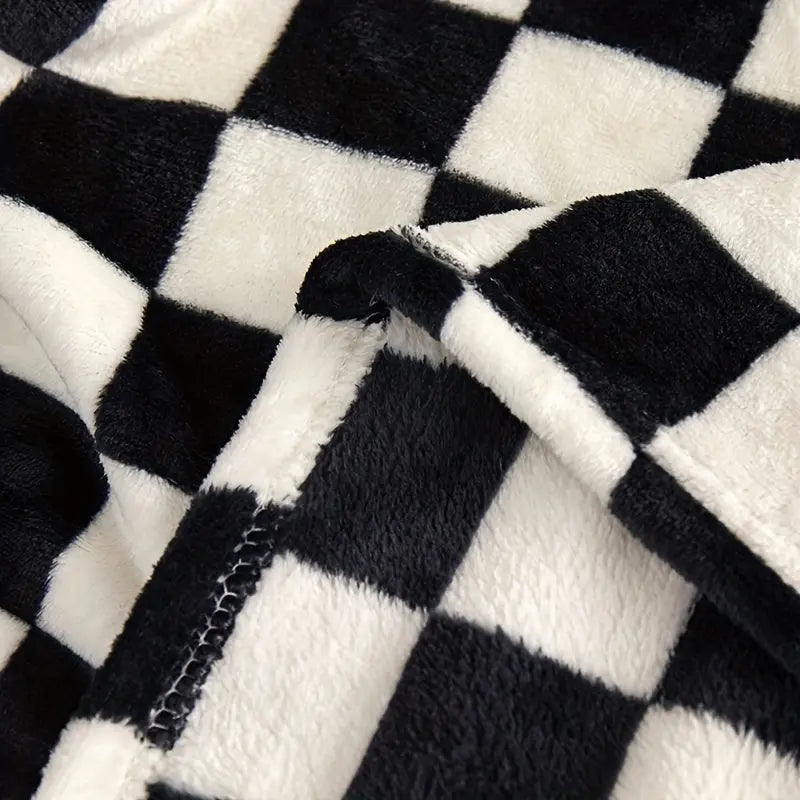 Classic plaid blanket – Soft and warm blanket for sofa and bedroom