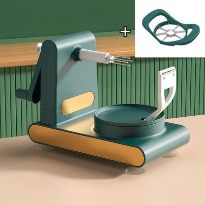 BowLift | Simple vegetable and fruit peeler with hand crank – For effortless peeling