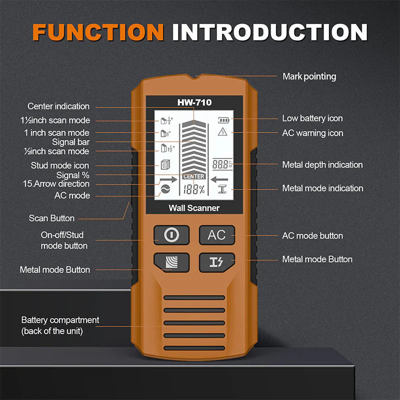 BowLift | WallGuard Pro – Immediately and safely detect concealed pipes and cables