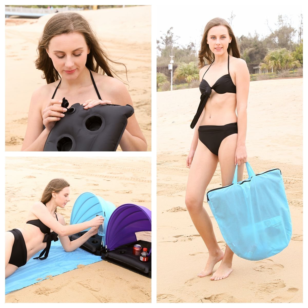 BowLift | Beach Sunshade Pillow