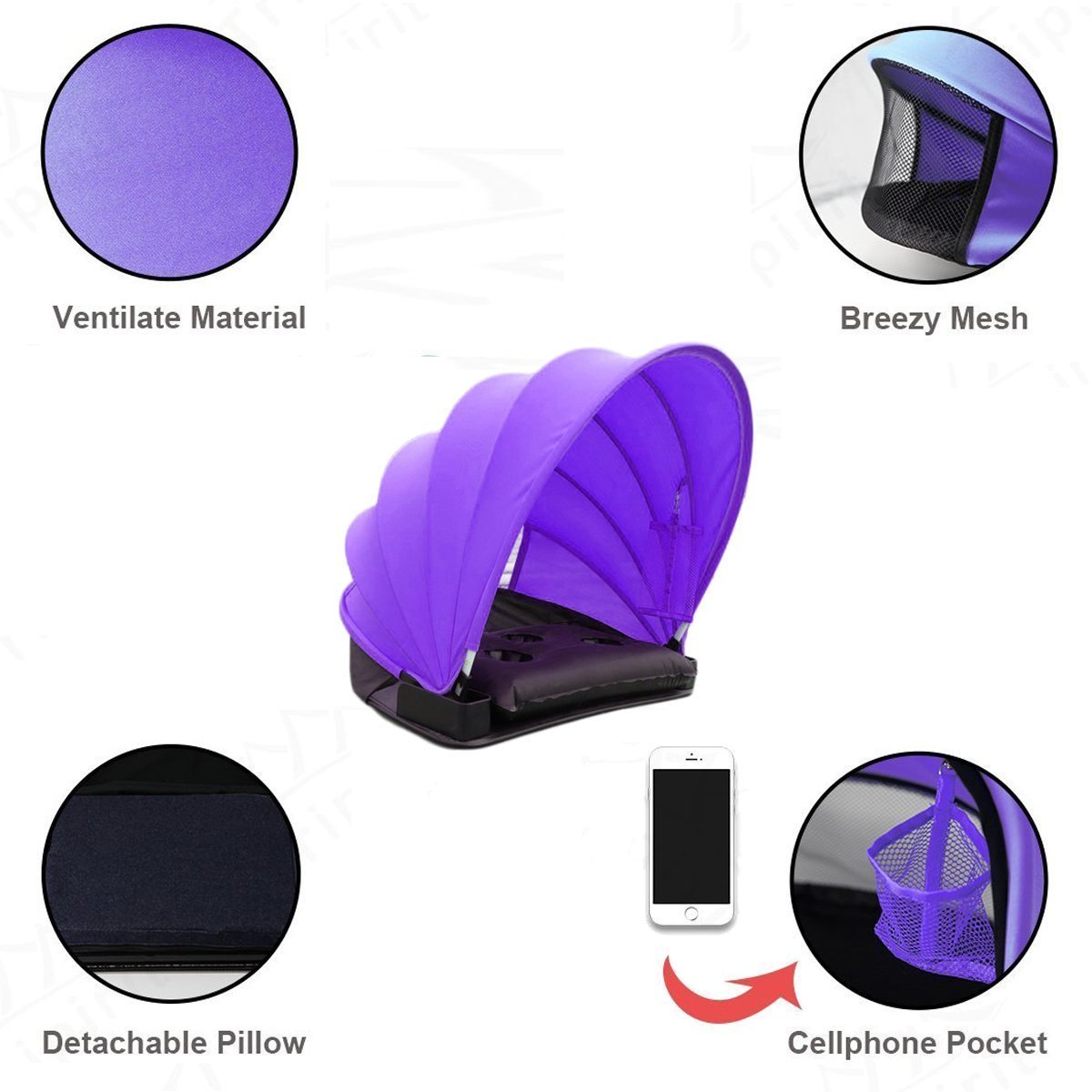 BowLift | Beach Sunshade Pillow