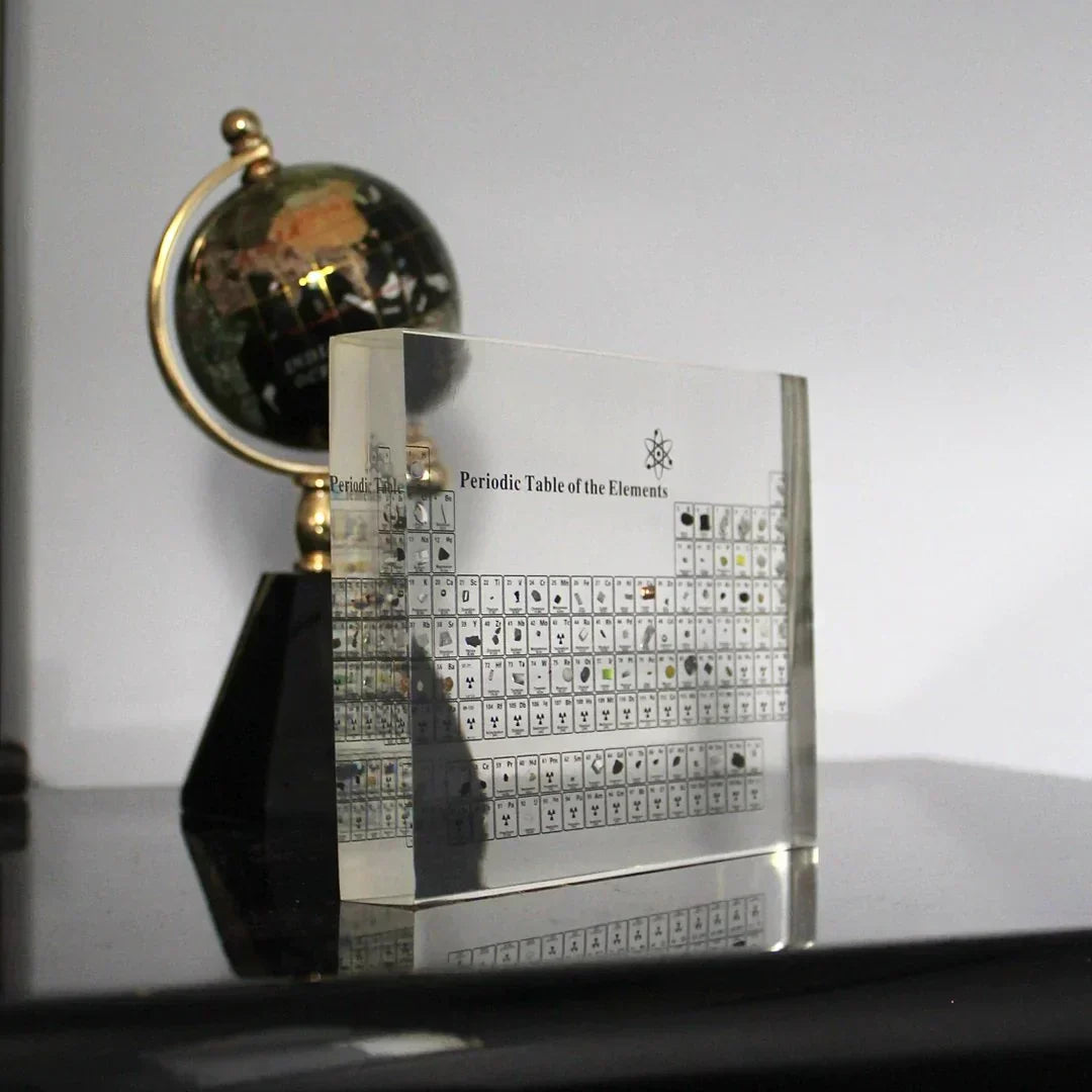 BowLift | AtomVault | Educational Periodic Table Display with Real Elements – Premium Glass Science Decor