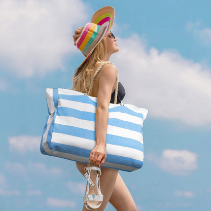 Waterproof Large Tote with Zipper Storage for Work and Play | Skanto
