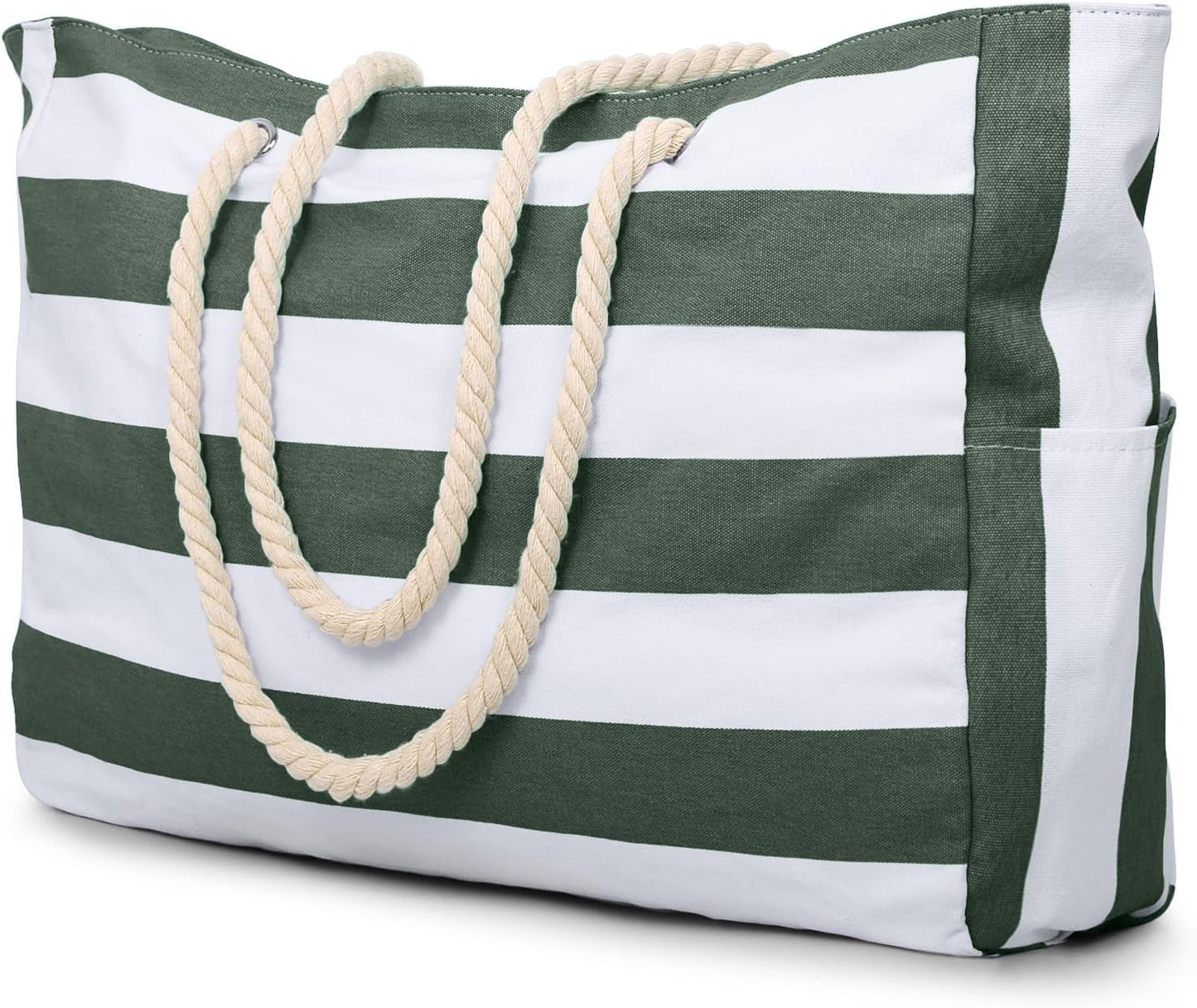 Waterproof Large Tote with Zipper Storage for Work and Play | Skanto
