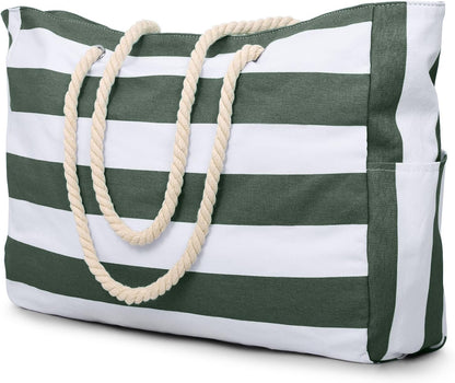Waterproof Large Tote with Zipper Storage for Work and Play | Skanto