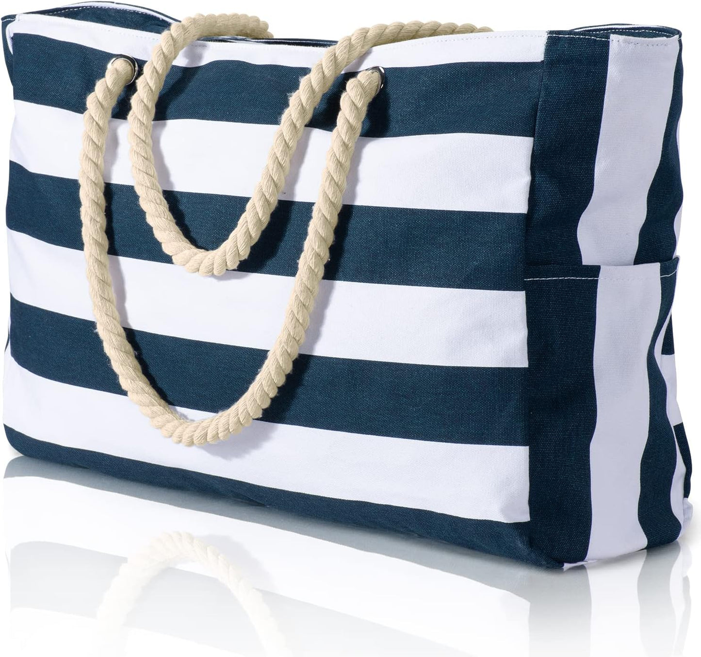 Waterproof Large Tote with Zipper Storage for Work and Play | Skanto