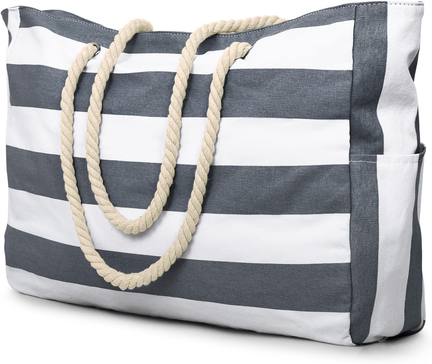 Waterproof Large Tote with Zipper Storage for Work and Play | Skanto