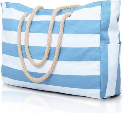 Waterproof Large Tote with Zipper Storage for Work and Play | Skanto