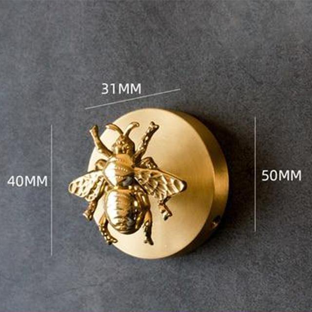 Golden Brass Wall Hooks – Handmade Animal Designs for Stylish Wall Decoration | Kalsten