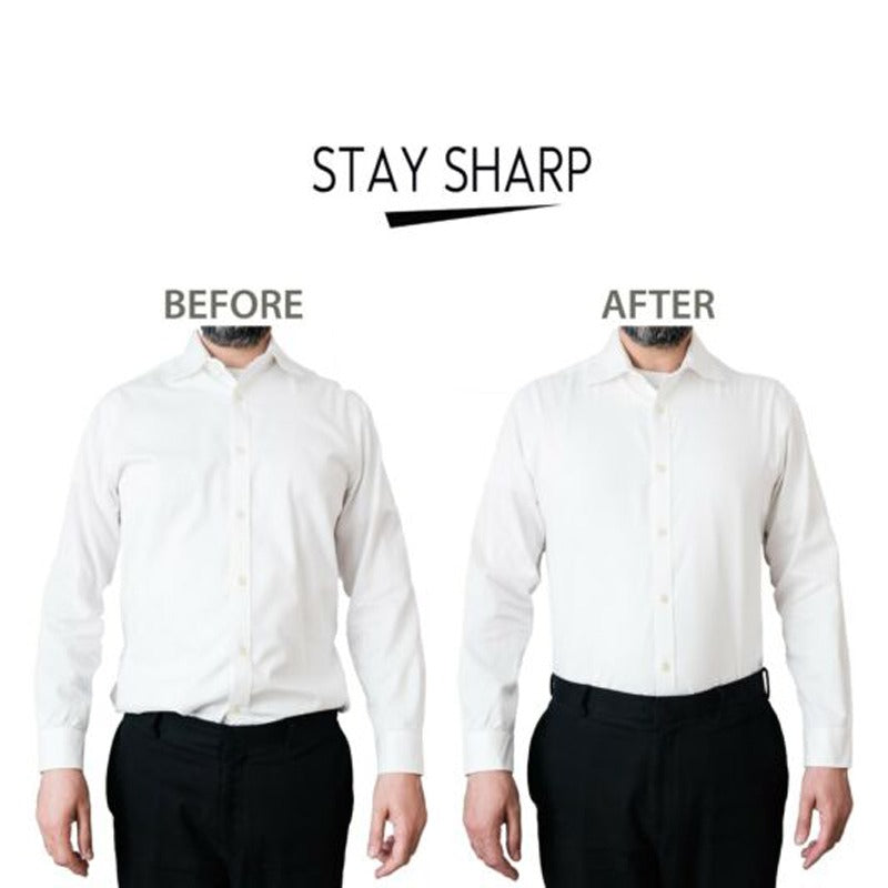 Men's Shirt Stays Elastic Suspenders for Secure Shirt Holder