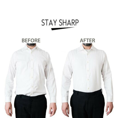 Men's Shirt Stays Elastic Suspenders for Secure Shirt Holder