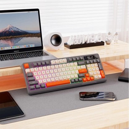 BowLift | Silent Mechanical Keyboard - Cool Gaming Wireless Design with Display