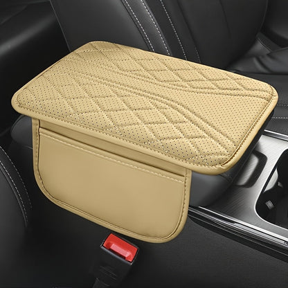 Car Armrest Organizer PU Leather with Pocket | Karnz