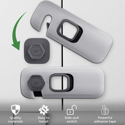 Child Safety Cabinet Locks Multi-Pack | Bowlift